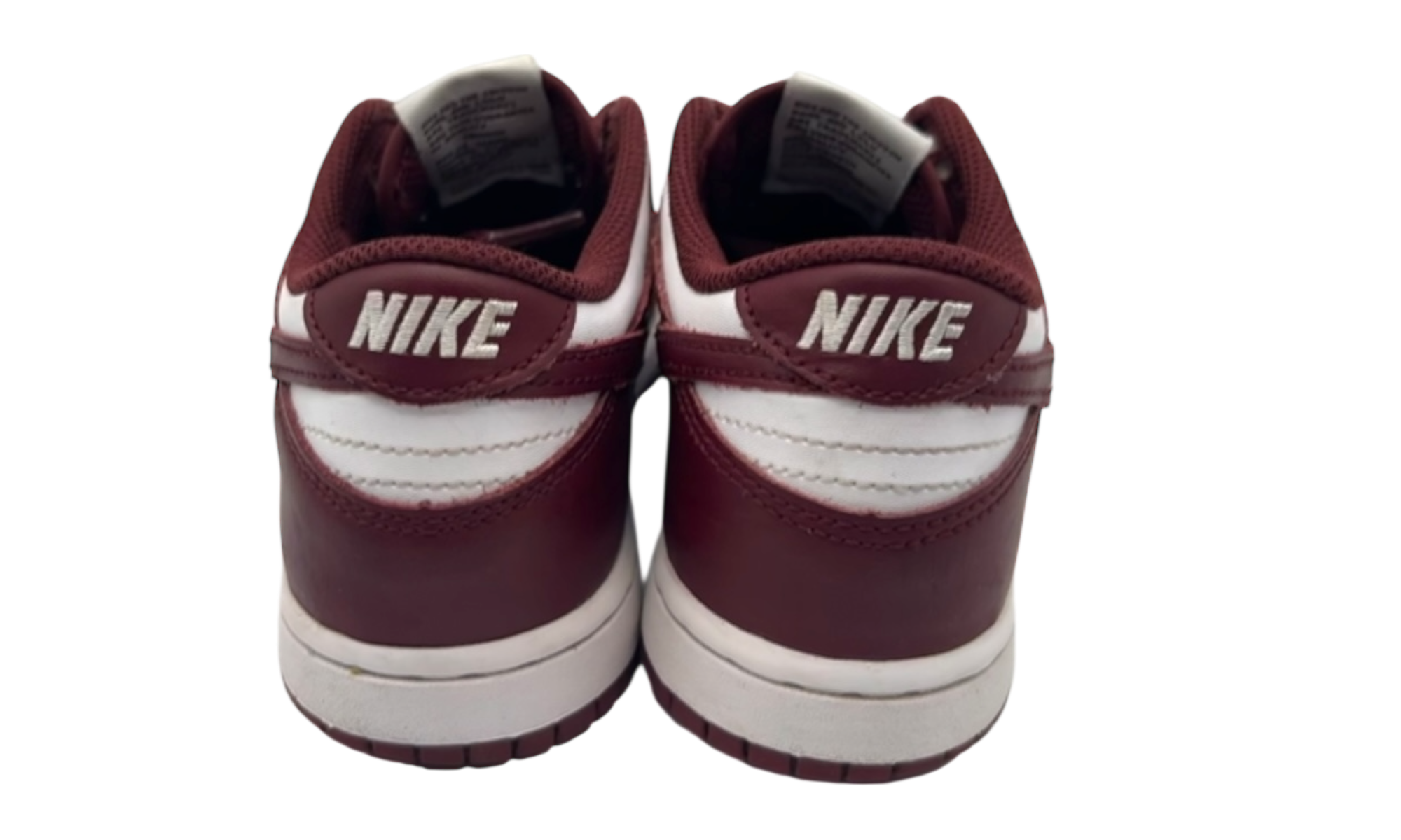 Nike Dunk Low "White Gym Red Redwood" PS (Preowned) (No Box)