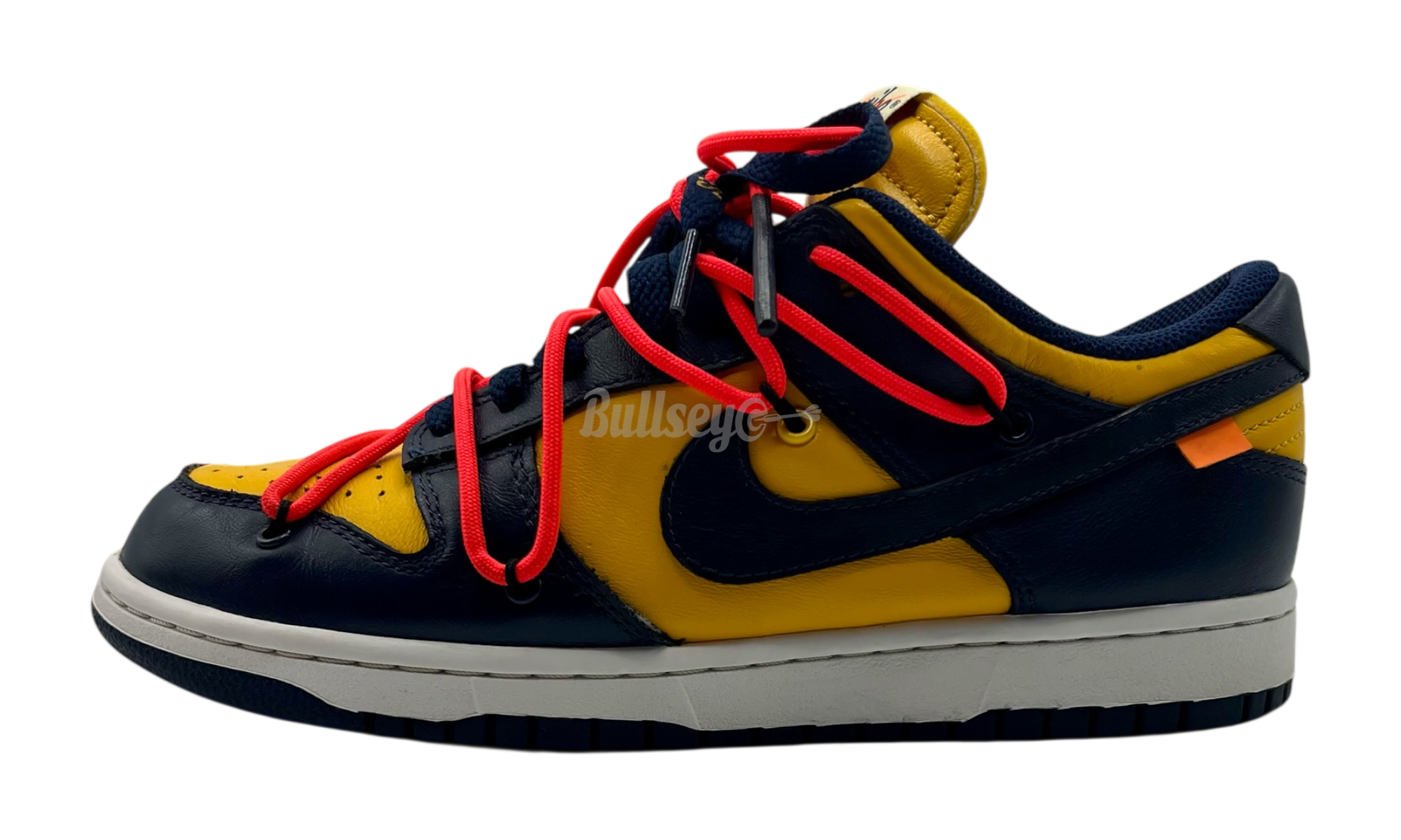 Nike Dunk Low x Off-White "University Gold" (PreOwned) (No Box)-Bullseye Sneaker Boutique