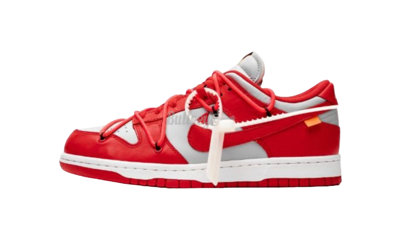Nike Dunk Low x Off White University Red PreOwned 800x