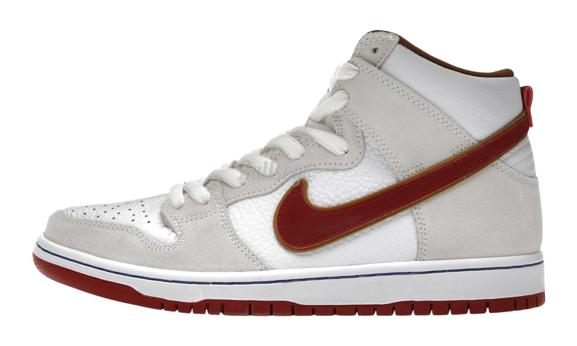 Nike SB Dunk High "Sail Bright Crimson"-Bullseye Sneaker Boutique