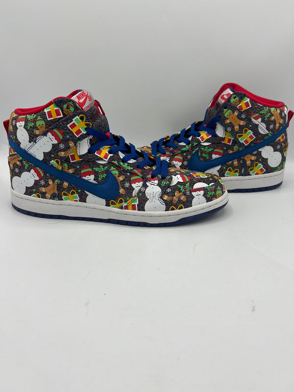 Nike SB Dunk High "Ugly Christmas Sweater" (PreOwned)