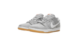 Nike SB Dunk Low Pro ISO "Wolf Grey Gum" Orange Label-Bullseye Sneaker Boutique