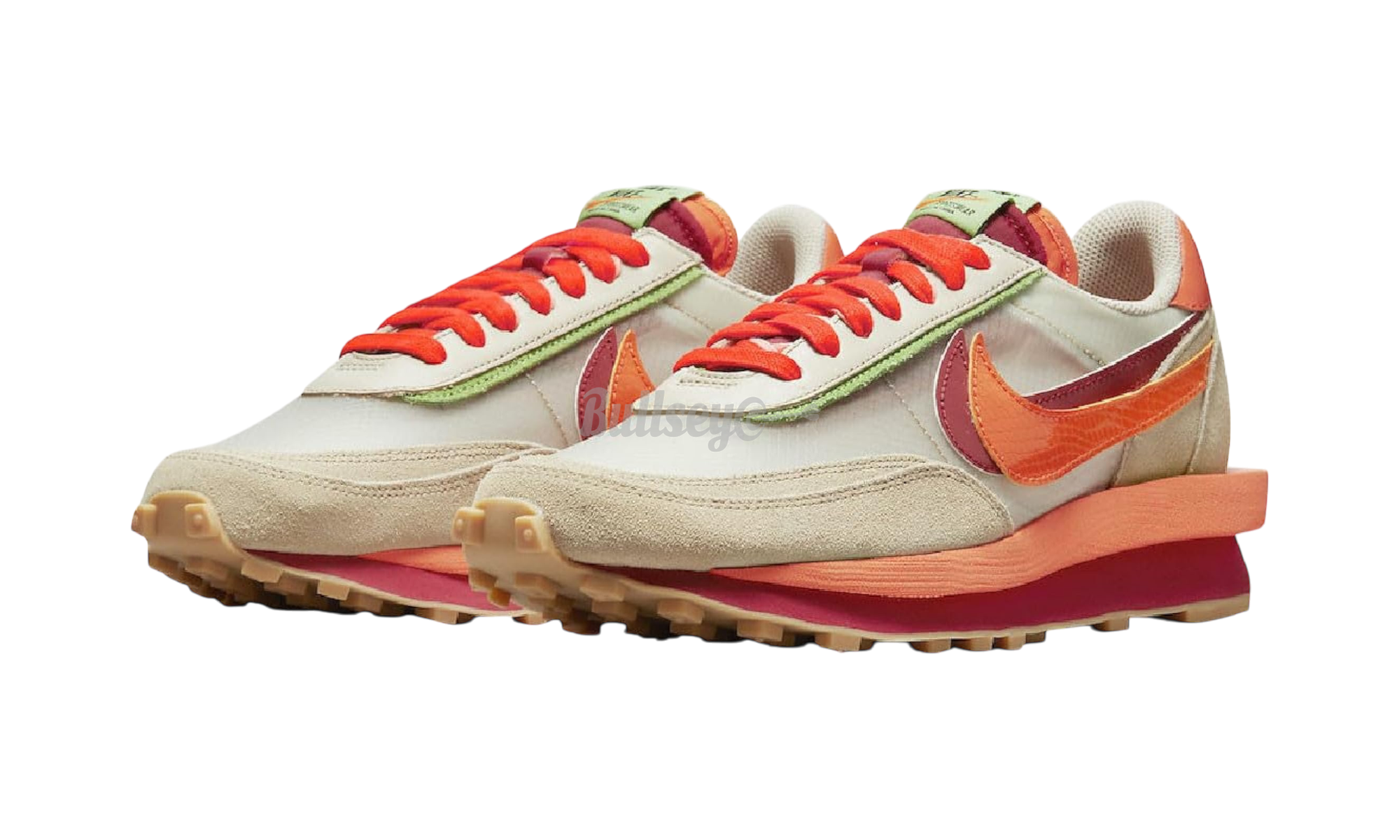 Nike Sacai x Clot x LDWaffle "Net Orange Blaze"