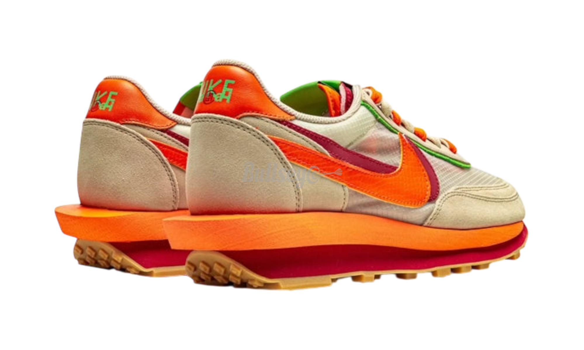 Nike Sacai x Clot x LDWaffle "Net Orange Blaze"