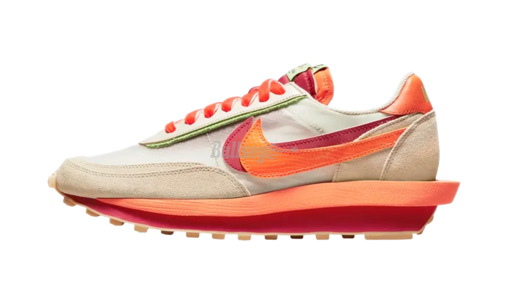 Nike Sacai x Clot x LDWaffle "Net Orange Blaze"-Bullseye Sneaker Boutique