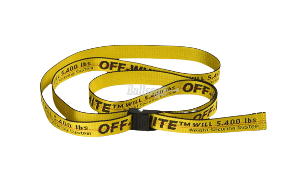 Off-White Carry Over Industrial Yellow Mini Belt (PreOwned)-nike wearallday black white men running walking