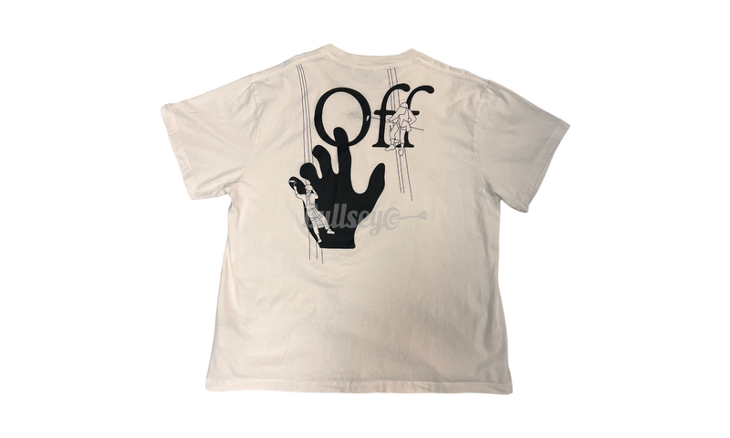 Off-White Hand Painters White T-Shirt (PreOwned)-Urlfreeze Sneakers Sale Online