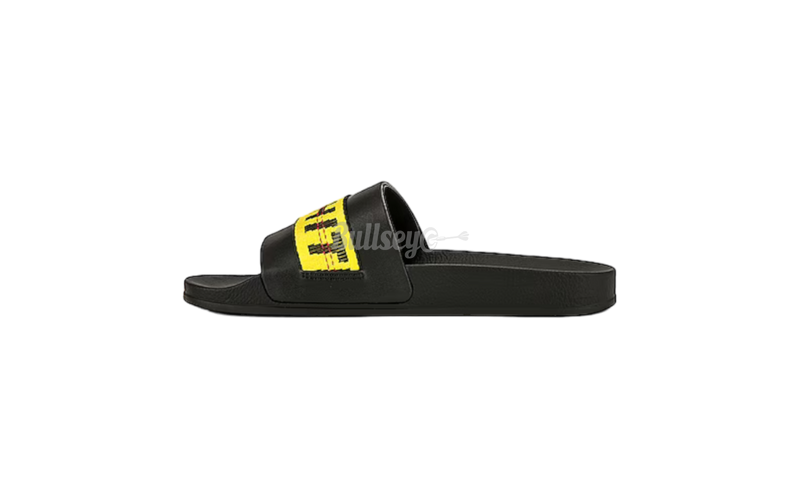 Off-White Industrial Belt Black Yellow Slide-shoes clarks bradley vibe 261543647 tan tumbled