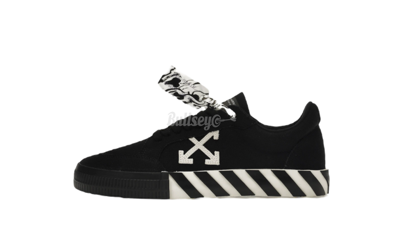 Off-White Low Vulcanized Canvas Black White-Urlfreeze Sneakers Sale Online