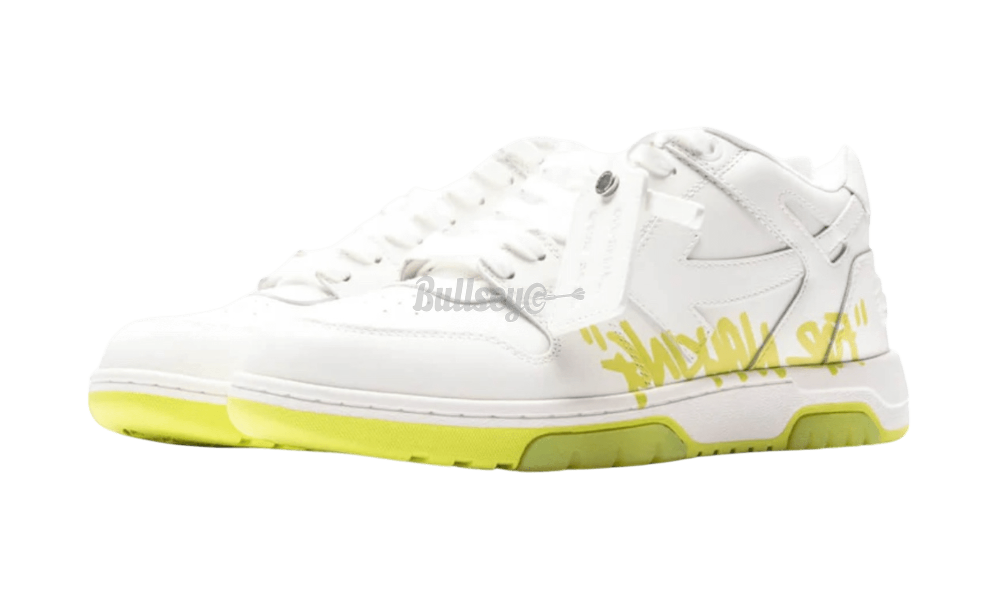 Off-White Out Of Office "For Walking White Lime"