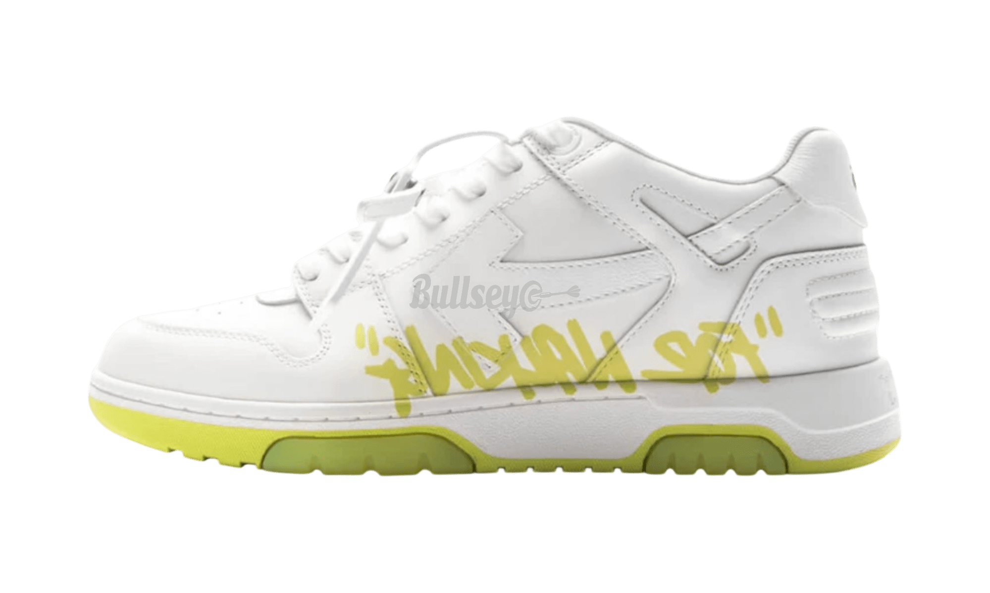 Off-White Out Of Office "For Walking White Lime"-Bullseye Sneaker Boutique