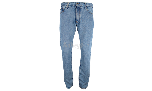 Off-White c/o Virgil Abloh Blue Denim Diagonal Jeans