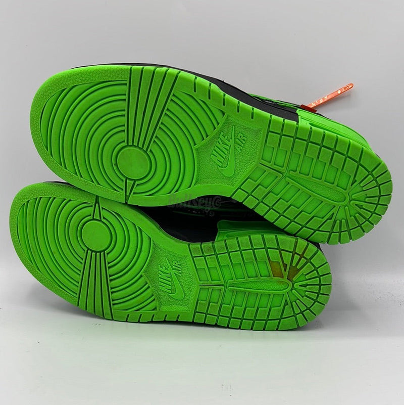 Off-White x Nike Air Rubber Dunk "Green Strike" (PreOwned) (No Box)