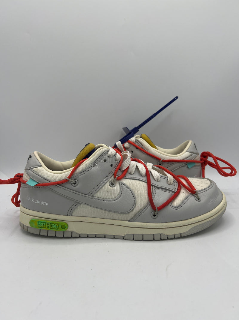 Off-White x Nike Dunk Low "Lot 23" (PreOwned)