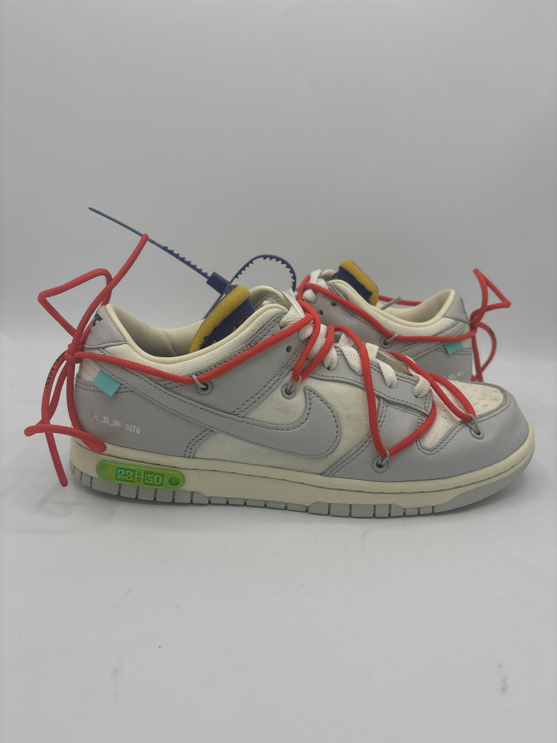 Off-White x Nike Dunk Low "Lot 23" (PreOwned)