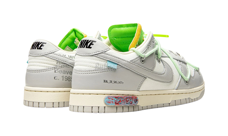 Off-White x neon nike Dunk Low "Lot 7"