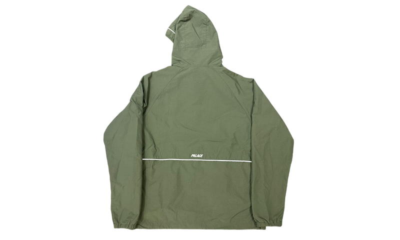 Palace Classic Logo Olive Zip-Up Windbreaker (PreOwned)