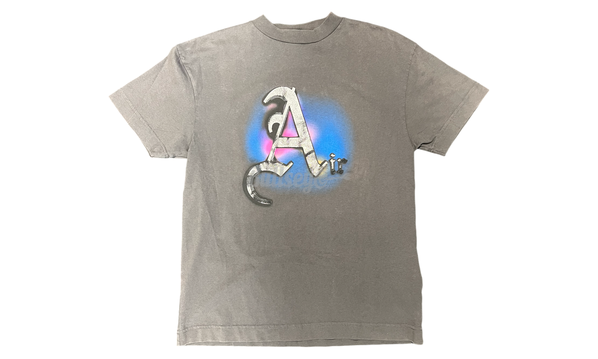 Palm Angels Air S/S Grey T-Shirt (PreOwned)-Bullseye Sneaker Boutique