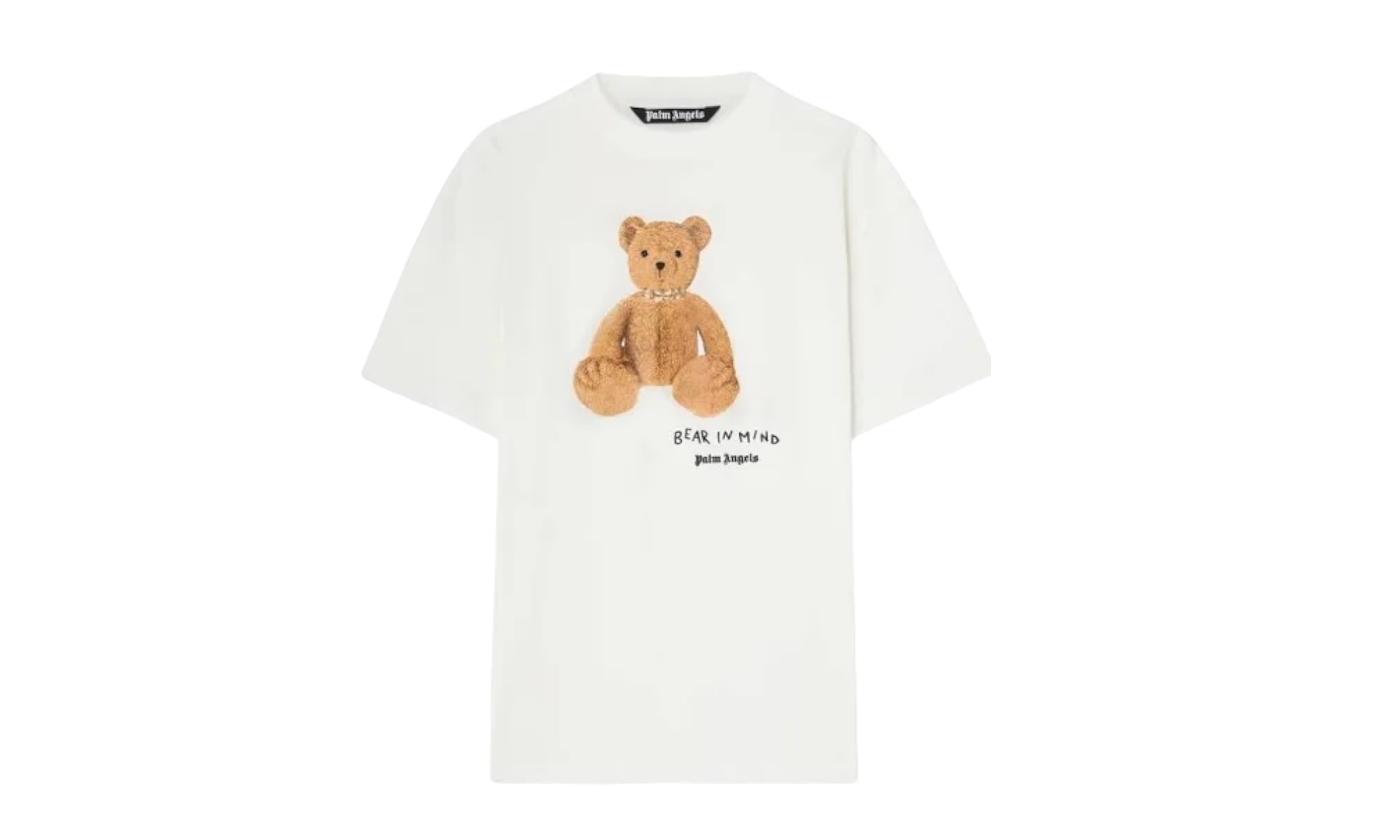 Palm Angels Bear In Mind White T-Shirt (PreOwned)-Bullseye Sneaker Boutique