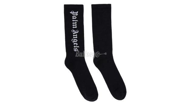 Palm Angels Black Jacquard Socks-Urlfreeze Sneakers Sale Online