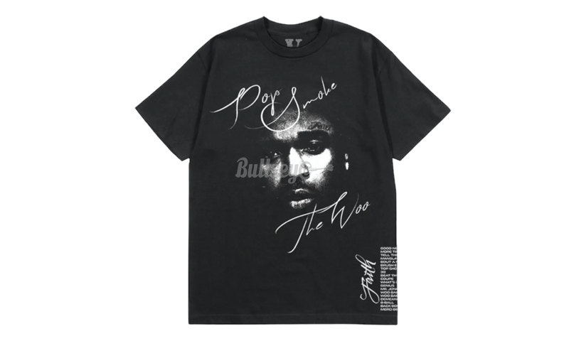 Pop Smoke x Vlone Faith T-Shirt Black-Bullseye Sneaker Boutique