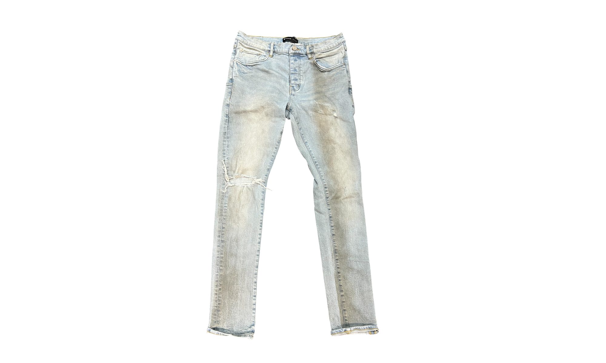 Purple Brand P001 Distressed Denim Jeans (PreOwned)-Bullseye Sneaker Boutique