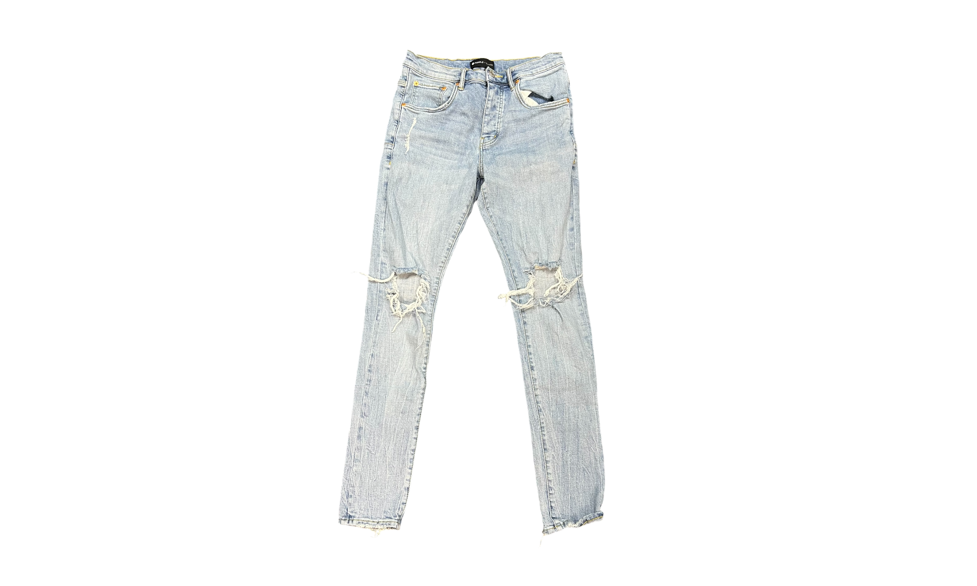 Purple Brand P002 Repair Drop-Fit Skinny Jeans (PreOwned)-Bullseye Sneaker Boutique