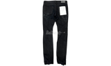 Purple Brand Stretch Destroyed Slim Oil Spill Black Jeans