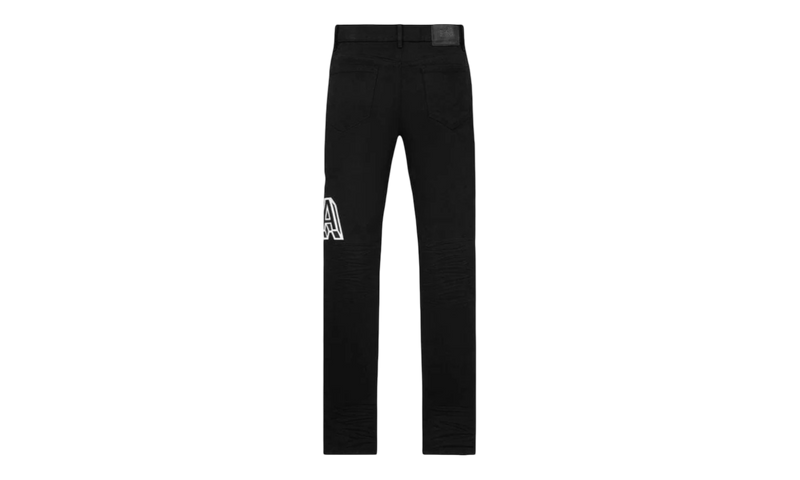 RTA Bryant Black Collegiate Jeans