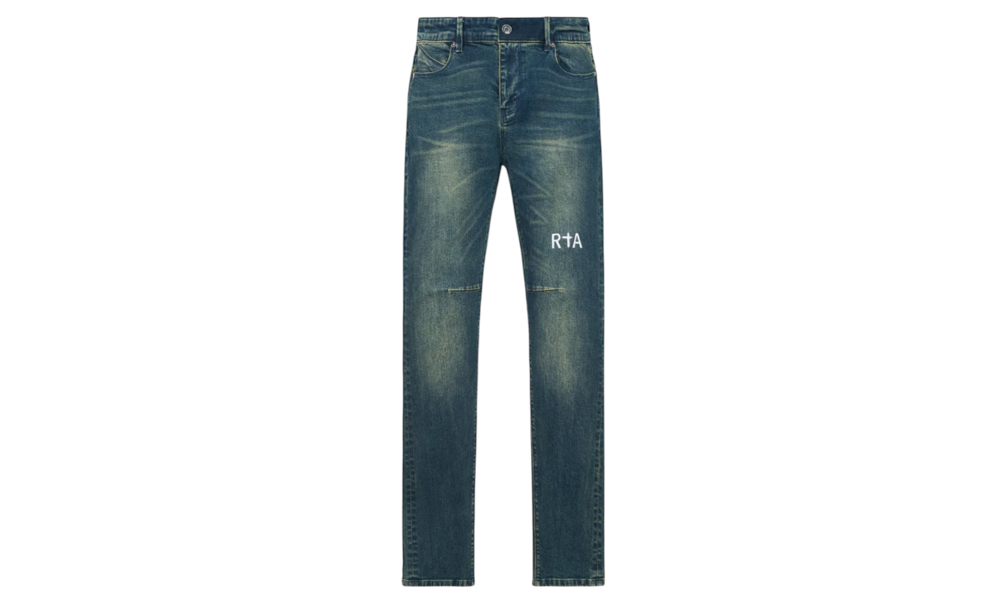 RTA Bryant Blue Mineral Jean-Bullseye Sneaker Boutique
