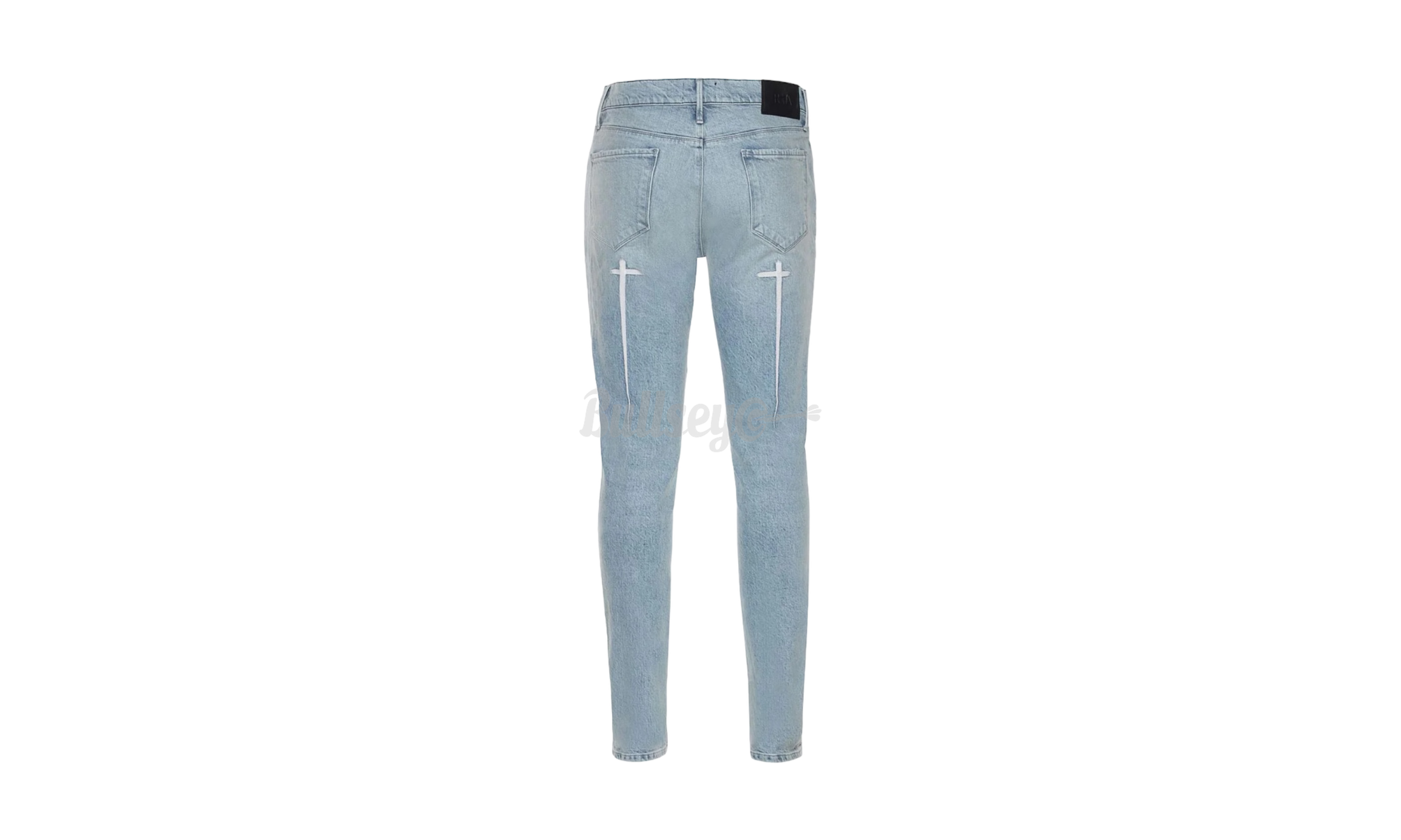 RTA Bryant Dagger Cross Embroidery Blue Jeans