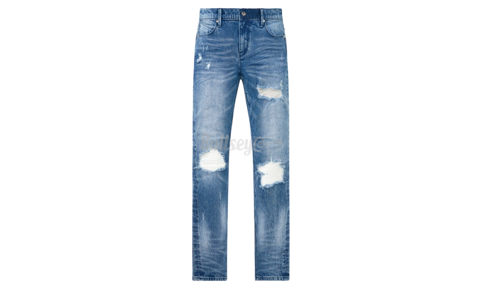 RTA Clayton Medium Wash Distressed Jean-Bullseye Sneaker Boutique