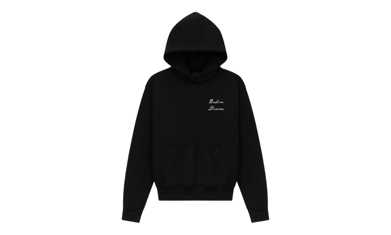 RTA Dion Black Collegiate Broken Dreams Black Hoodie-Bullseye Sneaker Boutique