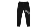 RTA Owen Black Collegiate Broken Dreams Black Sweatpants-Bullseye Sneaker Boutique