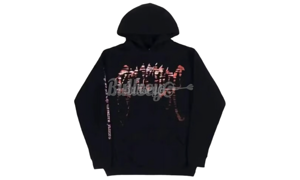 Revenge Moonlight Black/Red Hoodie-black stars platform shoe