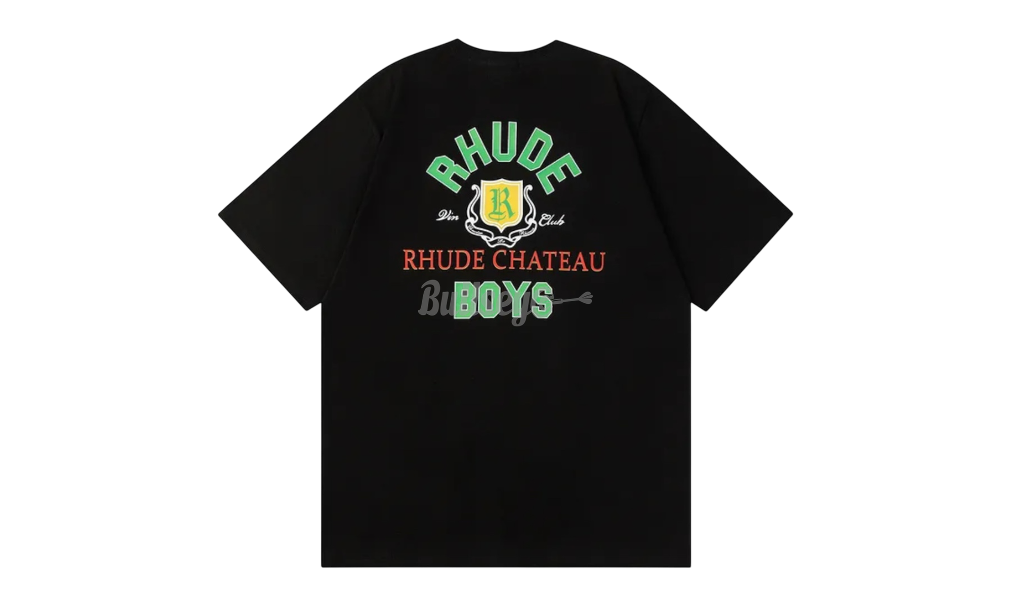 Rhude Chateau Boys Black T-Shirt-Bullseye Sneaker Boutique