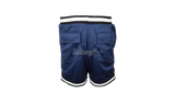 Rhude Court Logo Navy Shorts