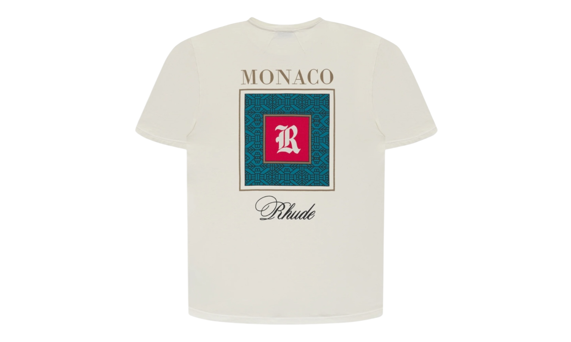 Rhude Monaco Cream T-Shirt