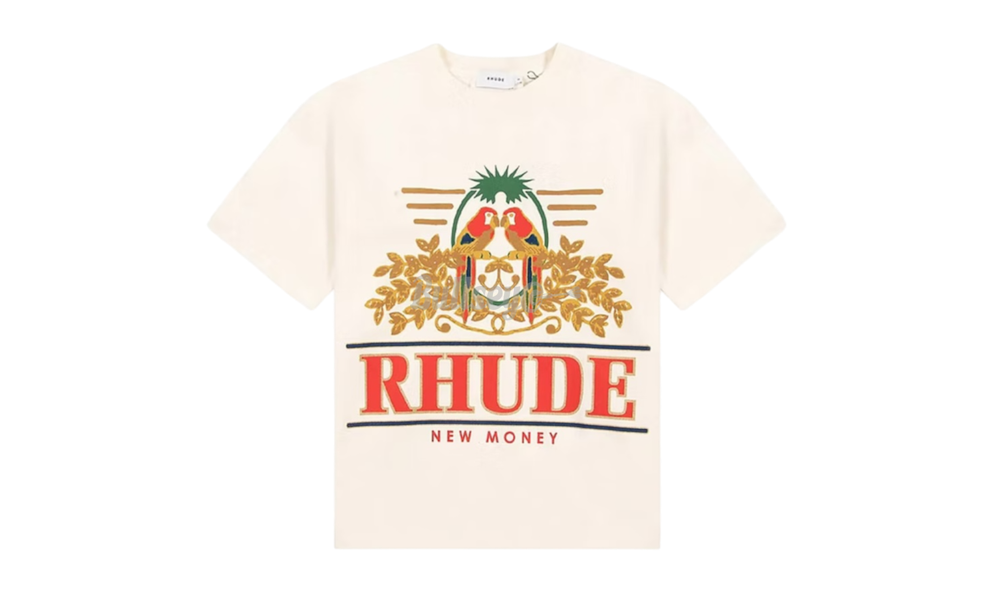 Rhude Parakeet Cream T-Shirt-Bullseye Sneaker Boutique