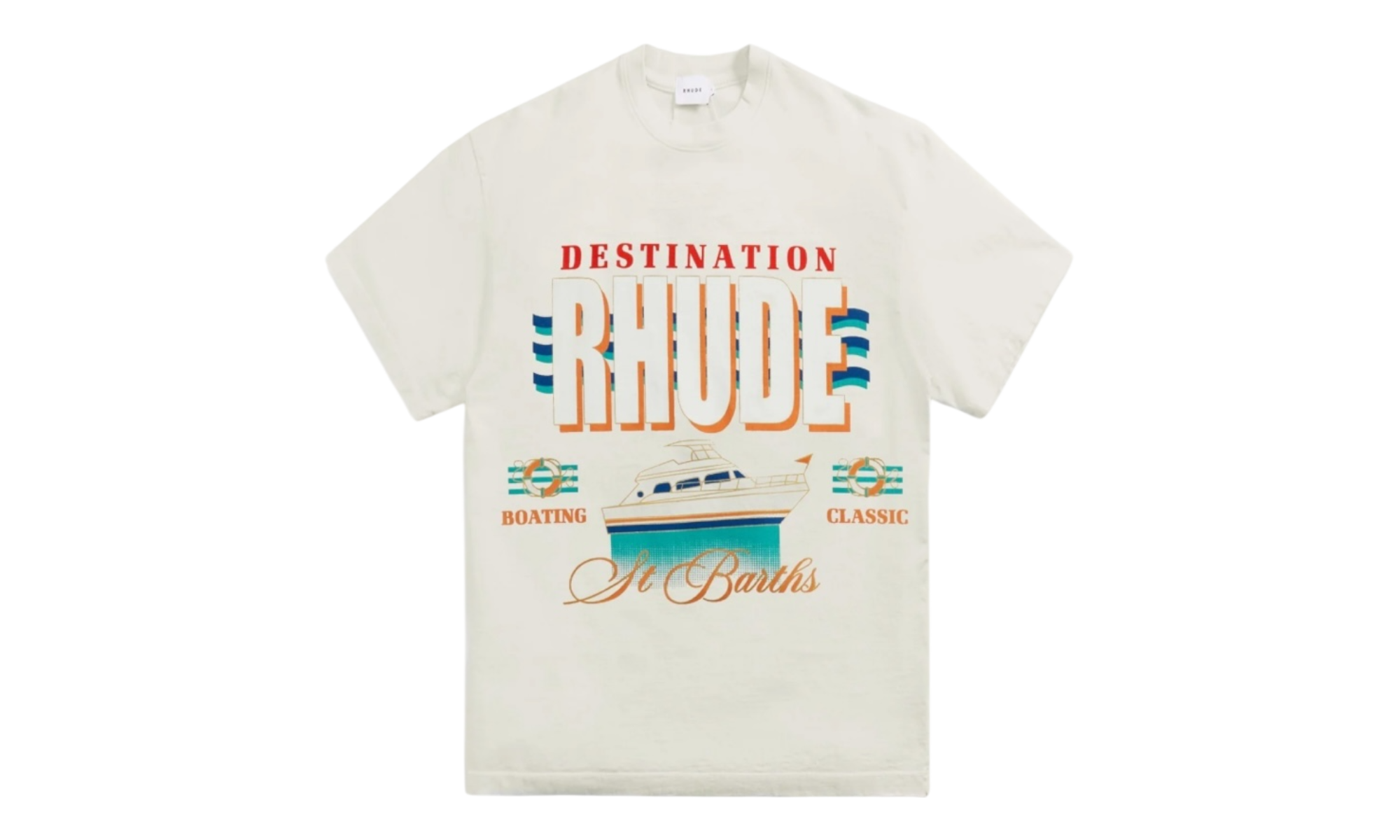 Rhude St Barths Destination T-Shirt-Bullseye Sneaker Boutique