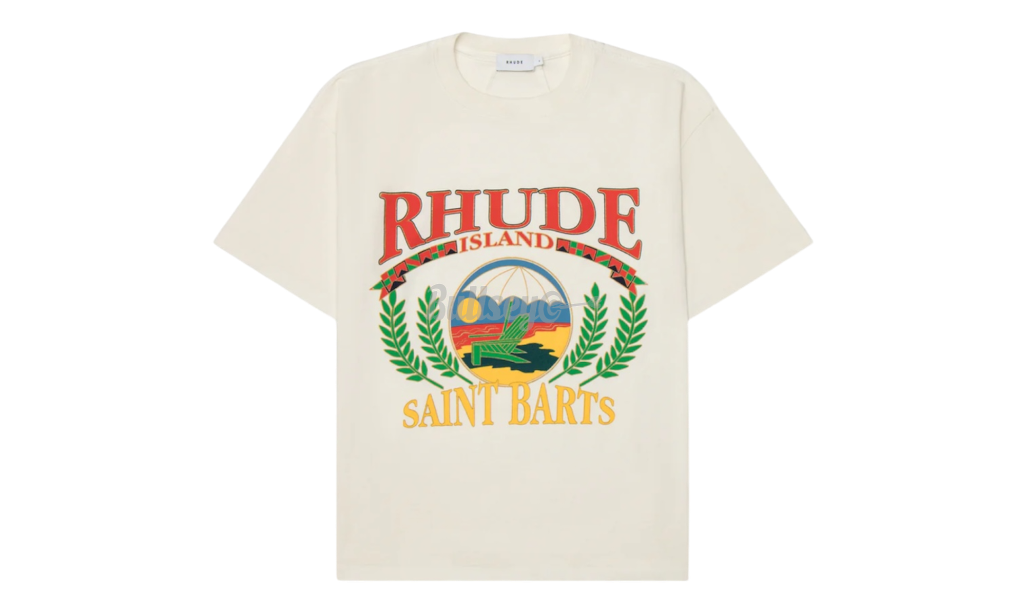 Rhude St. Barts Chair Cream T-Shirt-Bullseye Sneaker Boutique