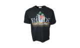 Rhude Tropics Black T-Shirt-Urlfreeze Sneakers Sale Online