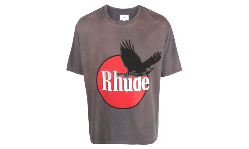 Rhude Vintage Grey Eagle Logo T-Shirt-Bullseye Sneaker Boutique