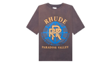 Rhude Vintage Grey Paradise Valley T-Shirt-Toga Virilis studded sandals