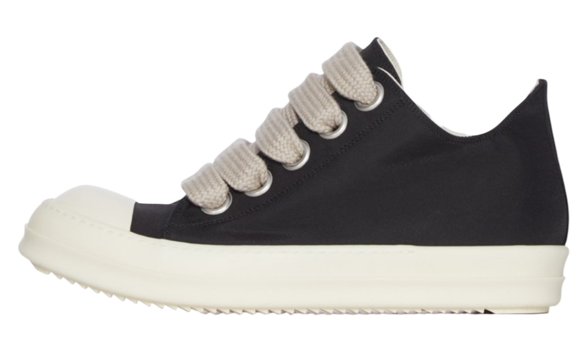 Rick Owens DRKSHDW Jumbolace Black Sneakers-Bullseye Sneaker Boutique