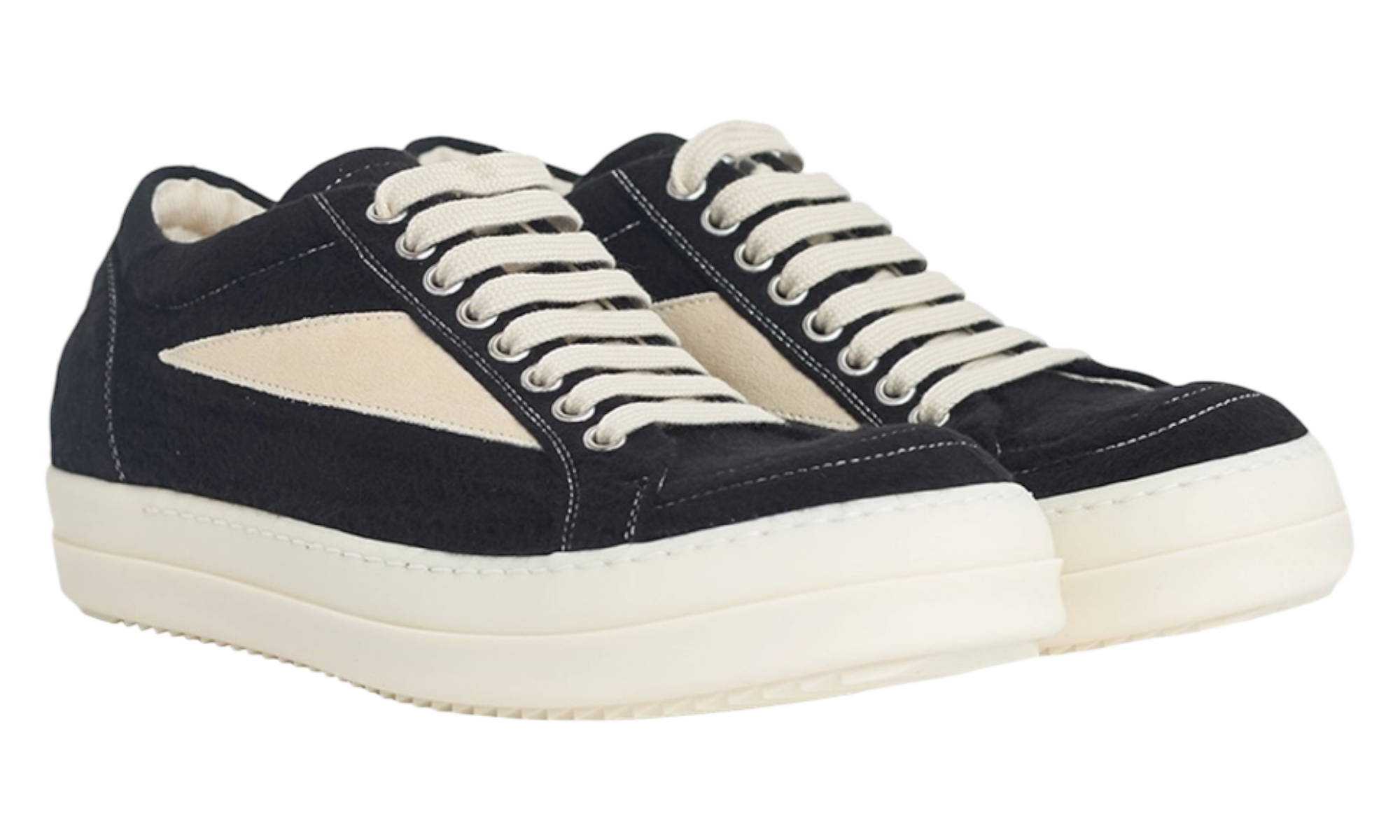 Rick Owens DRKSHDW Vintage Black/Milk Sneakers