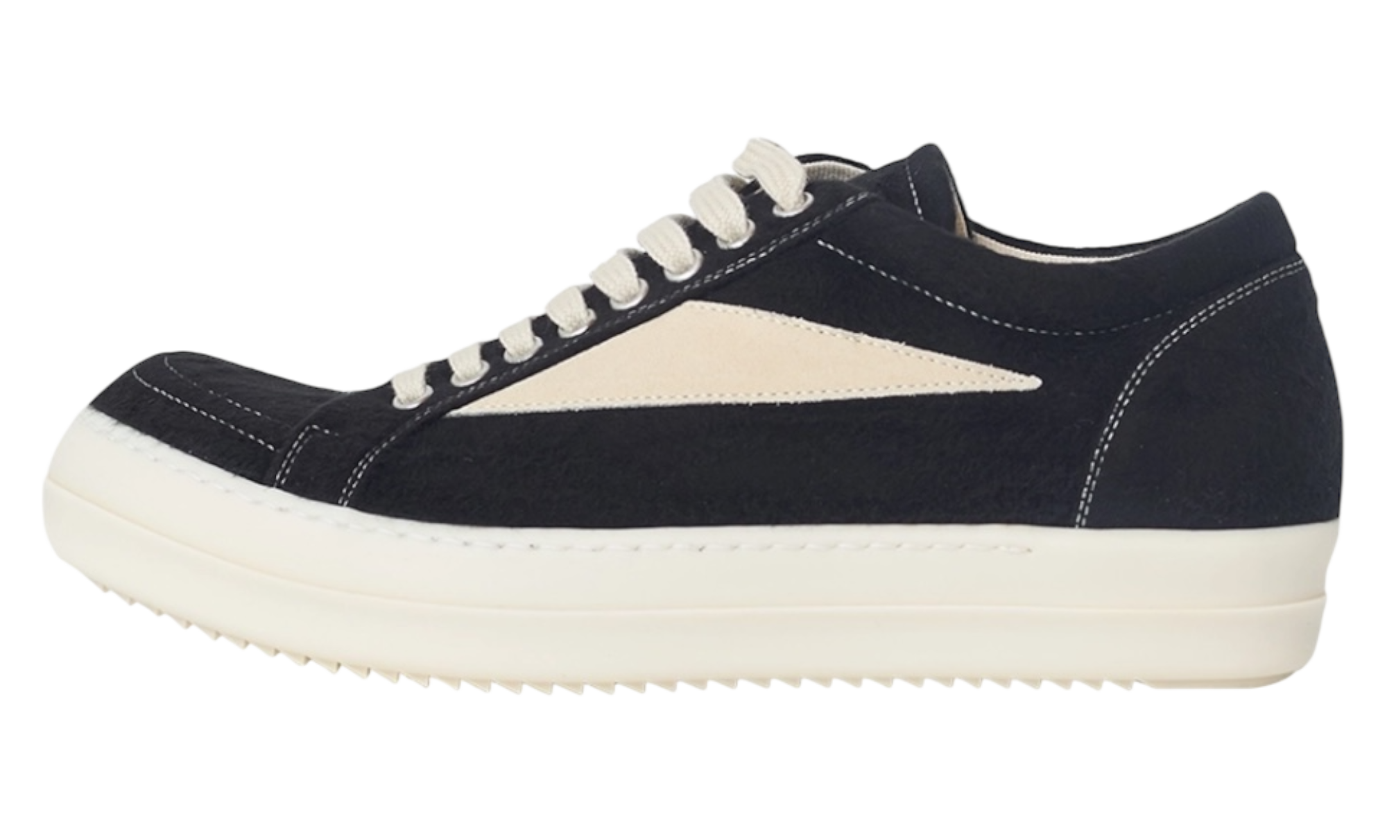 Rick Owens DRKSHDW Vintage Black/Milk Sneakers-Bullseye Sneaker Boutique