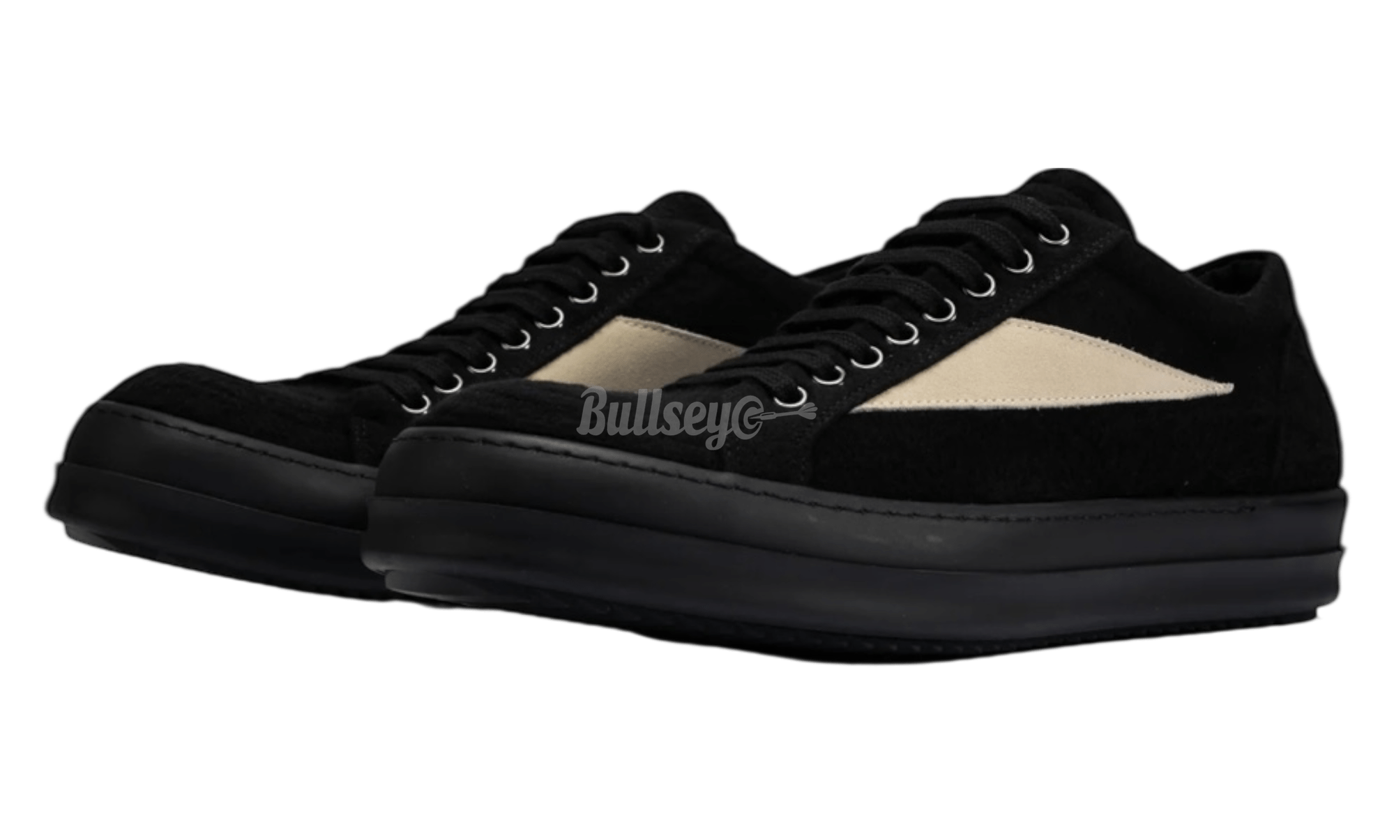 Rick Owens DRKSHDW Vintage Fleece Black/Black/Milk Sneakers