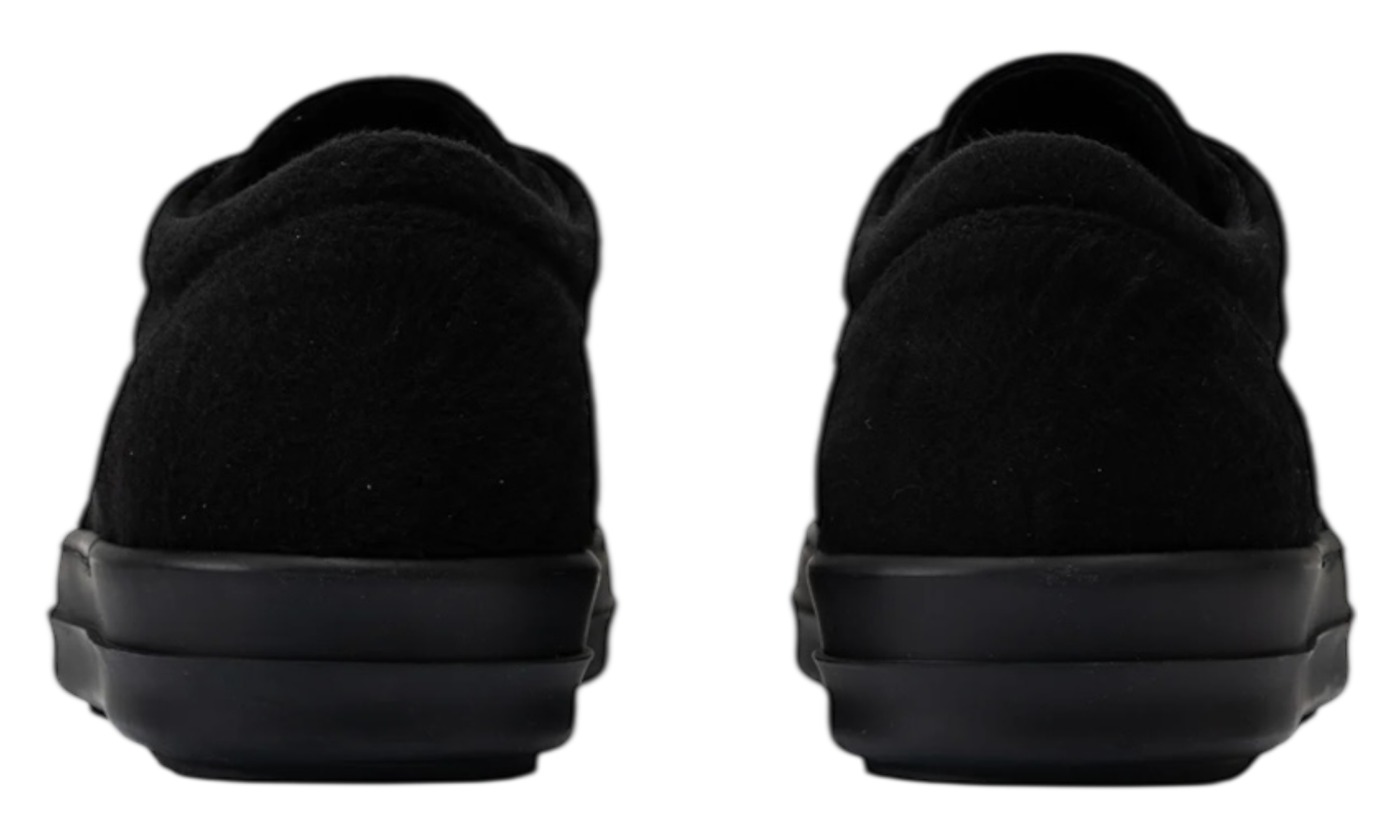 Rick Owens DRKSHDW Vintage Fleece Black/Milk Sneakers