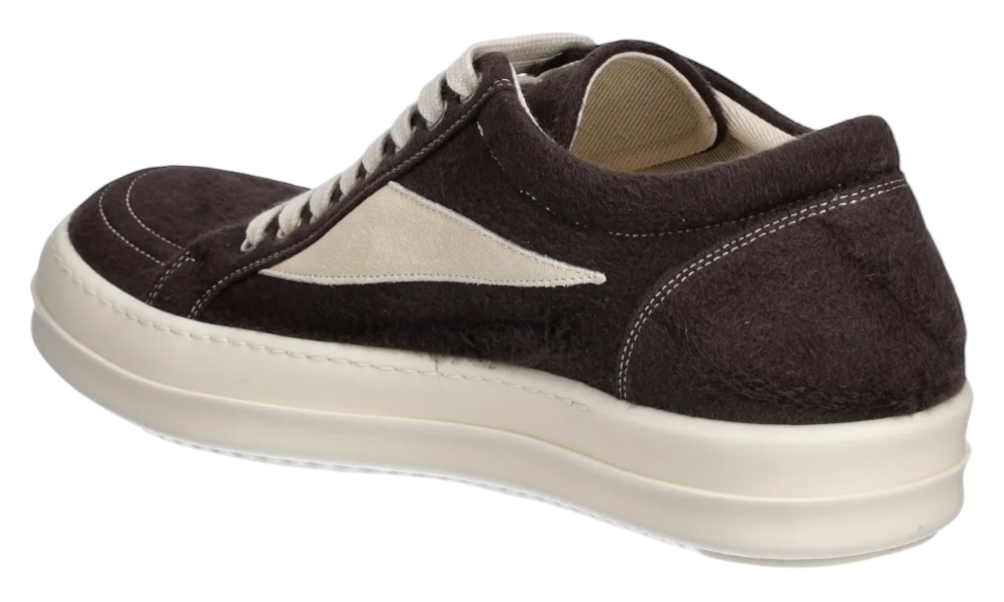 Rick Owens DRKSHDW Vintage Fleece Dust/Milk Sneakers